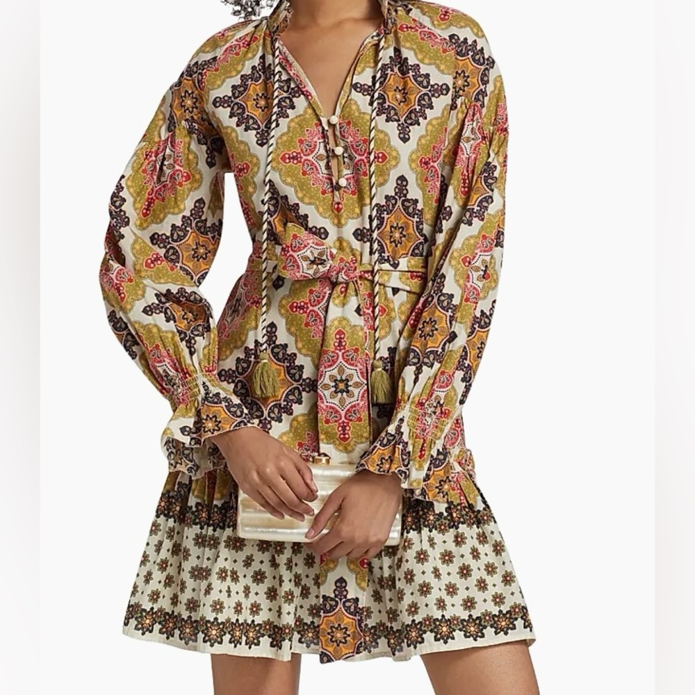 Cara Cara Poppy Dress Mandala Navy